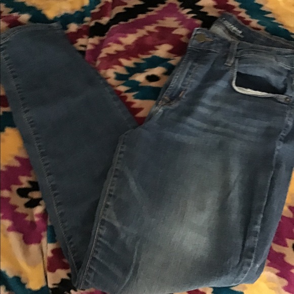 Womens Old Navy Rockstar Mid-Rise Jeans Sz12 Reg - Picture 3 of 7